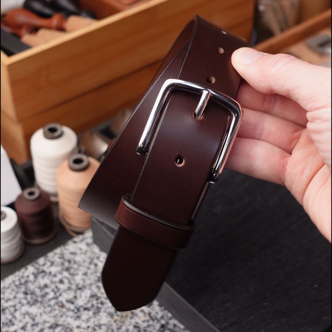 Présentation vidéo ceinture Origine Marron foncé et ses détails