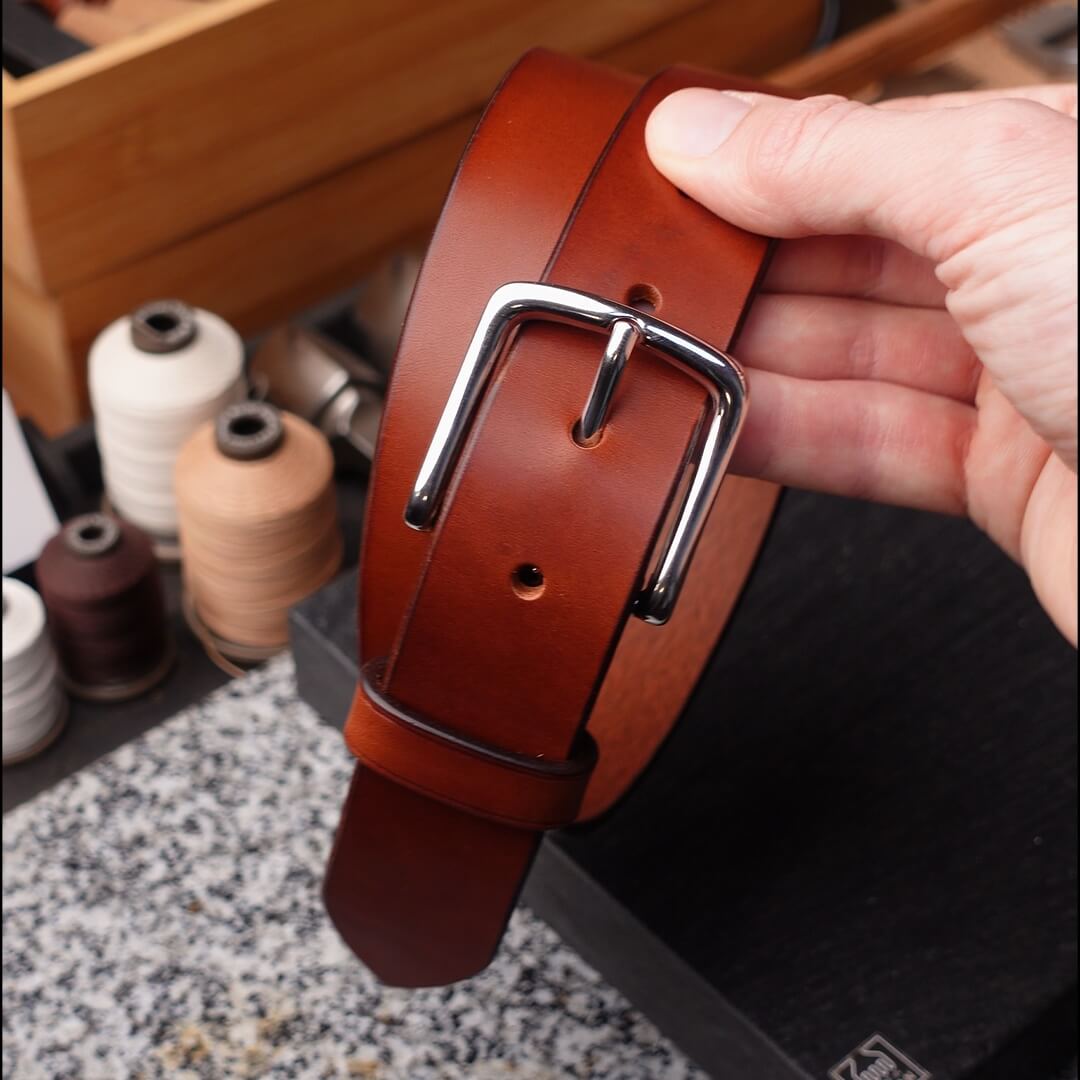 Vidéo de présentation ceinture collection Origine marron et ses détails